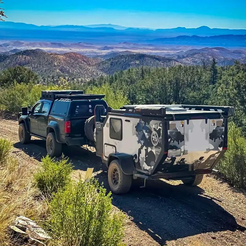 2024 Hot Sale Travel Trailer RV Camper Motorhome Cheep Used For 2 People