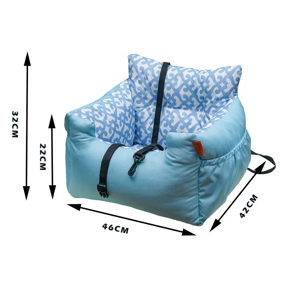 Pet Products Dog Travel Bed High-Quality Waterproof Dog Car Seat Cover Pet Car Seat Carrier