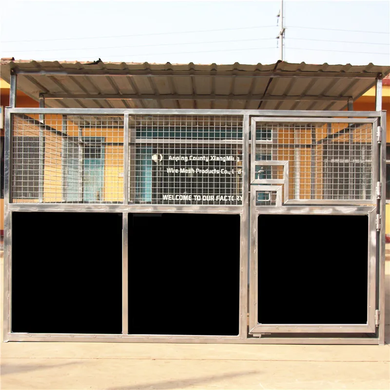 Welded Galvanized Mesh Pipe Portable Horse Stable Best selling in Australia  America New Zealand