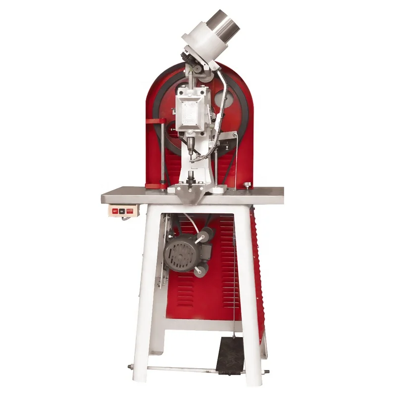 Полуавтоматическая ушко пинал клепальная машина для обуви