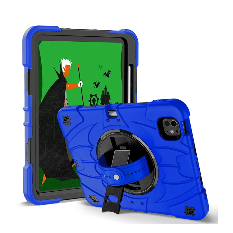 hot sale screen protective pencil holder hand strap shoulder strap shockproof rugged cover for Samsung Galaxy Tab A9 Tablet Case