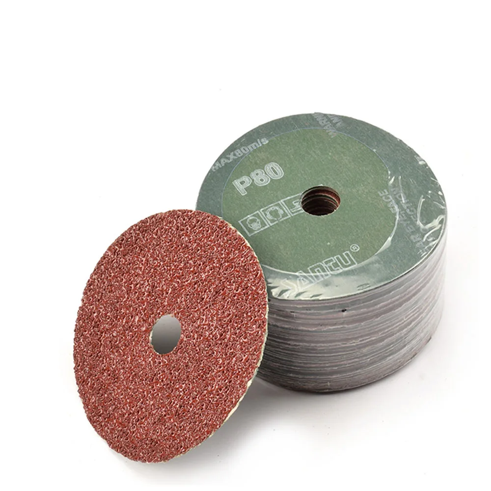 
100mm grit 120 Aluminum oxide abrasive grinding fiber disc for woods and metal 