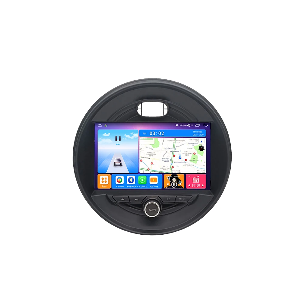 EKIY T7 8G + 128G DSP Android 10 Автомобильный GPS для BMW MINI Cooper F54 F55 F56 F60 2015-2019 мультимедийный магнитофон BT 2din DVD