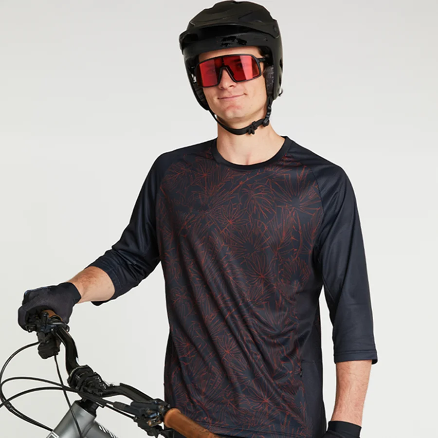 High Quality 3/4 sleeve Motocross Jerseys Dirt Bike Jerseys MTB Mountain Bike Jerseys