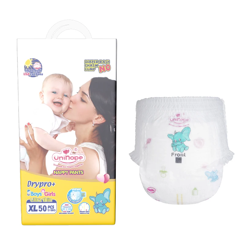 FREE SAMPLE New Design Baby Diaper comfortable super absorption extra soft Baby diapers wholesale from warehouse
