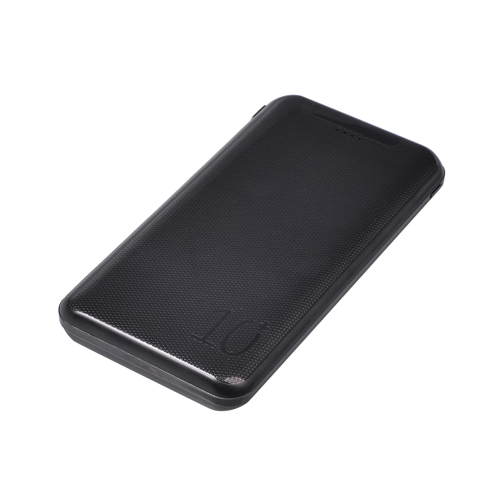 Slim 10000 mAh KC Certificate Power Bank Portable Ultra-thin Polymer battery power-bank 10000mah With LED Light for Mobile