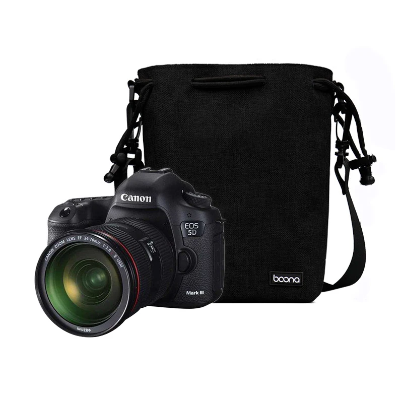 Сумка для камеры DSLR модная сумка на плечо Водонепроницаемый чехол для камеры Canon Nikon Профессиональный для путешествий
