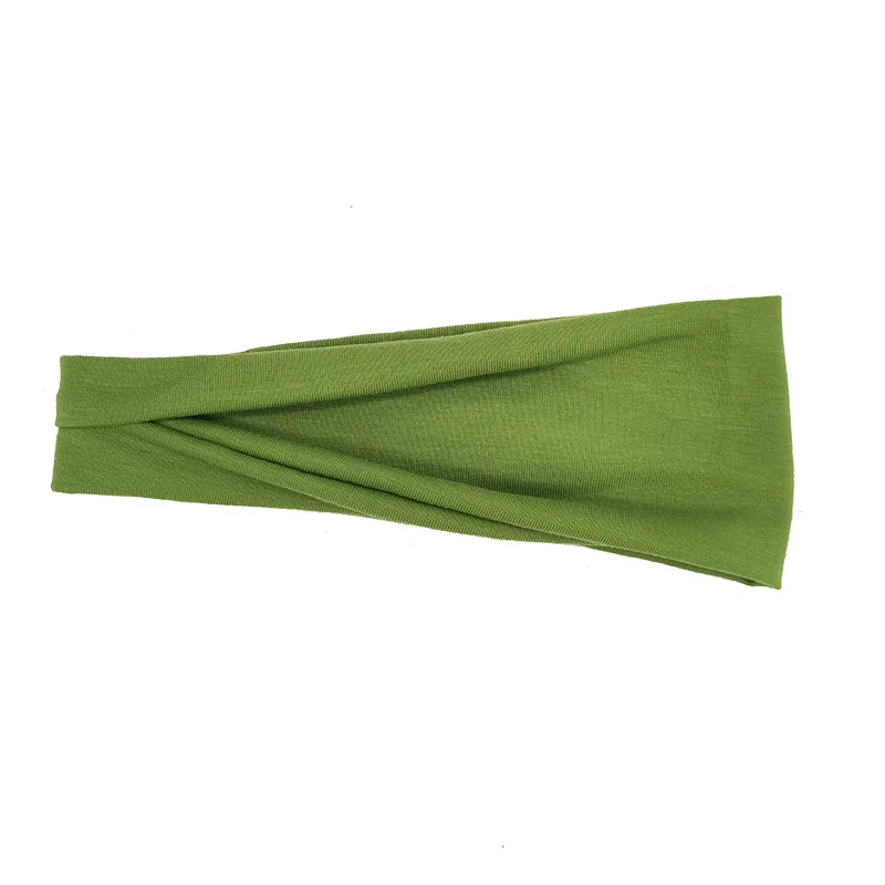 Unisex Running Sports Yoga Hairbands Adjustable Sweat Headbands Custom Logo Head Bands for Women Fashion