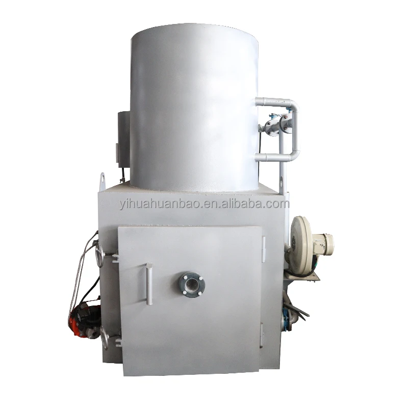 Video Technical Support 1.5kw 2.2*1.65*3.2m 8~12kg/h Mobile Animal Incinerator Machine