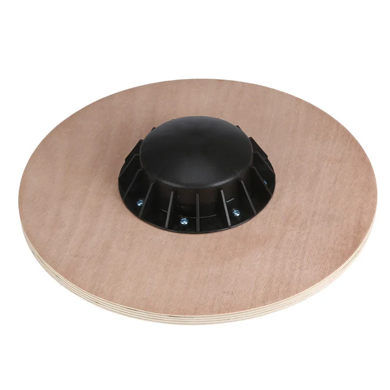 Wooden Balance Board Plate Yoga Balancer Anti-skid Training Gym Board Exercise Fitness Accessories