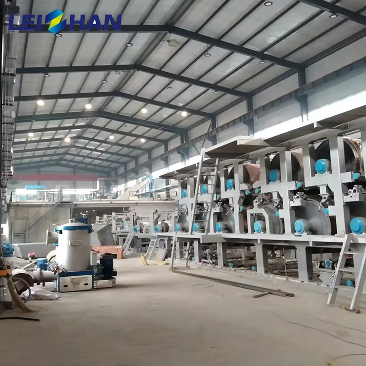 Leizhan waste production line pulp production equipment for kraft paper production