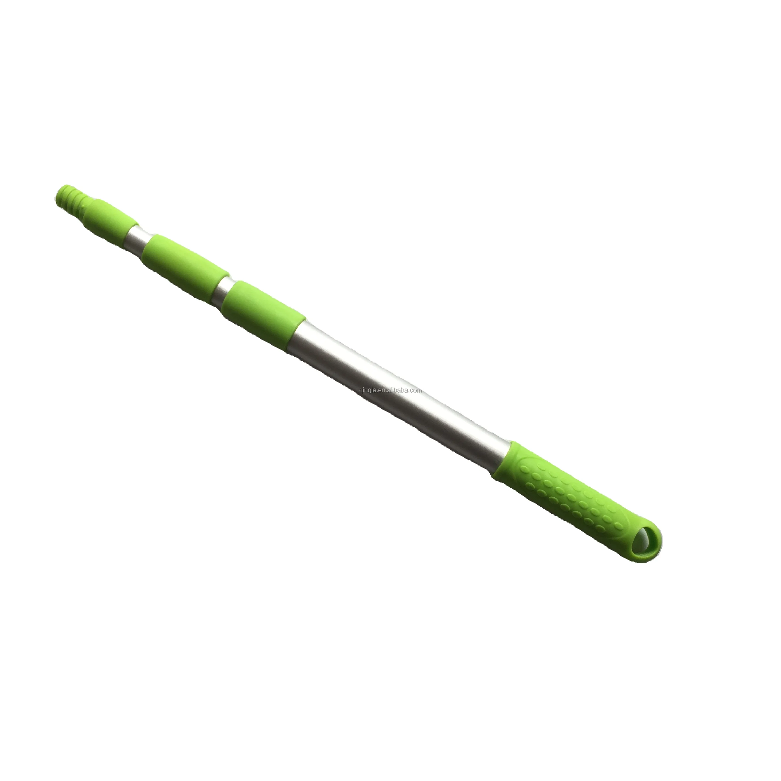 Qingle 3 telescopic aluminum  mop handle broom rods extension pole