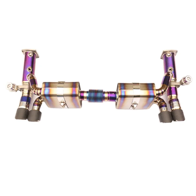 70mm Diameter Exhaust Pipe 996 GT2 Exhaust System For Porsche