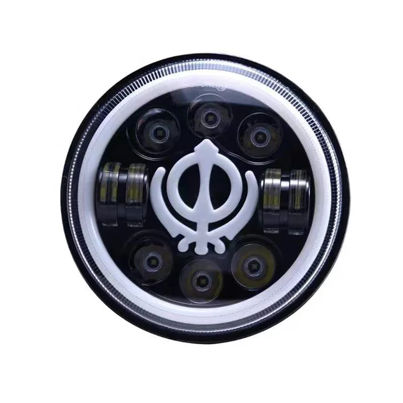 QIDEWIN 80W new product Hi Lo Beam Headlamp 7inch led light Turn Signal Fit Lada Niva 4X4 Offroad Car Accessories 12V 24V DC