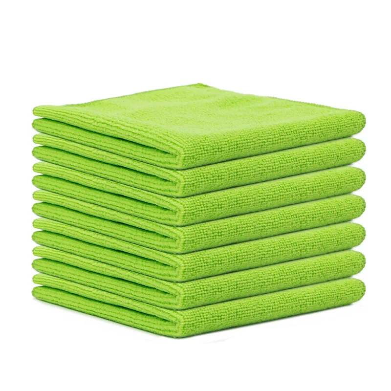 Best-selling Multipurpose Microfiber Supplies Home Kitchen Cleaning Car Wash Dish Cloth Towel Set