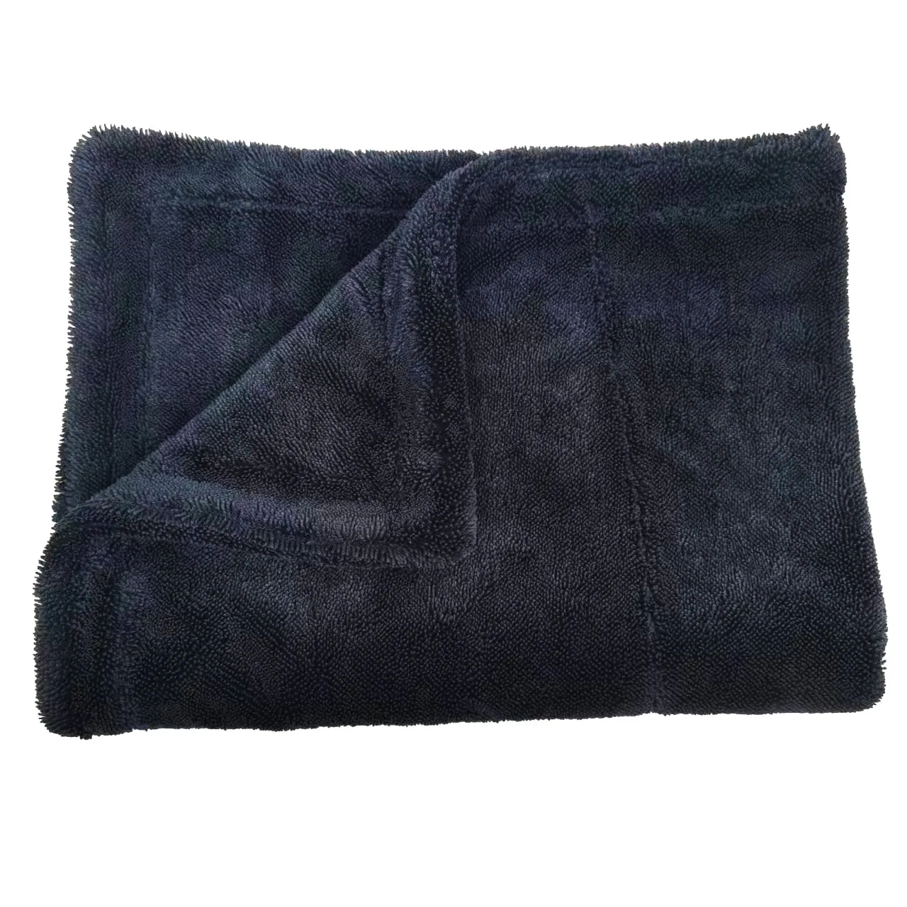 Korea Super Absorbent 1100gsm 60x90cm Double Microfiber Twist Pile Loop Weave Large Drying Towel Car Detailing