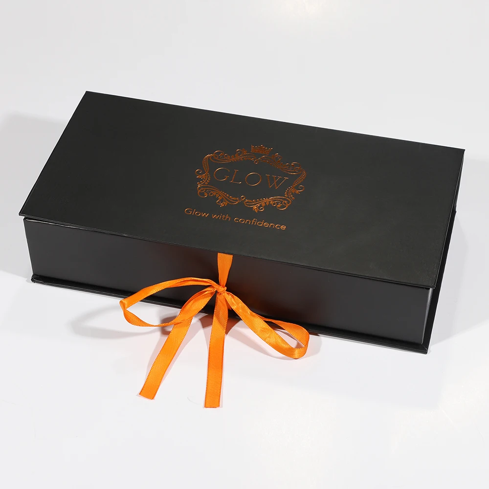 Chinese custom handmade hair extension packaging box