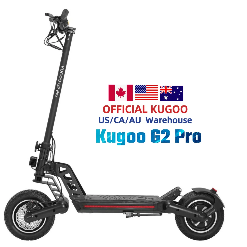 EU Warehouse 10inch tires Kugoo g 2 pro compact foldable disc brake electric scooters fat tyre electric scooter electric 800w