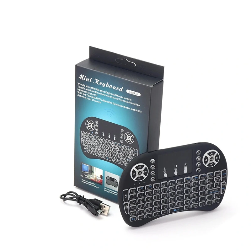 Drop Shipping  wireless  keyboard air fly keyboard for smart android TV
