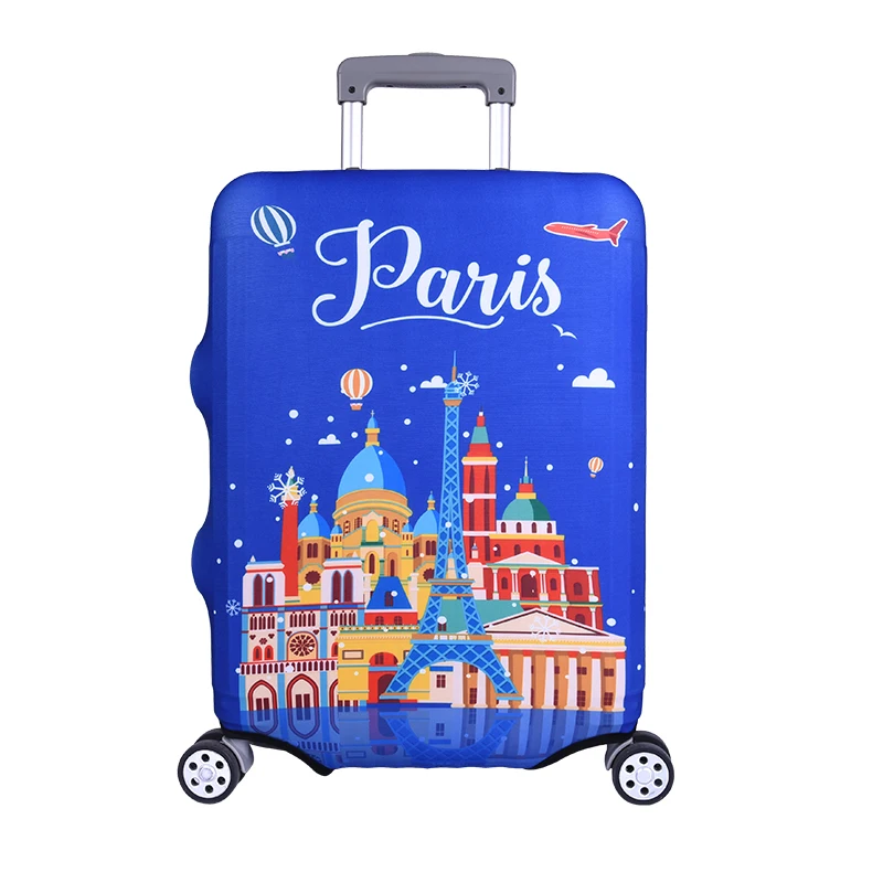 
2021 Top Sale Promotional Luggage Sleeve Polyester Spandex Luggage Cover Suitcase Cover Protector 