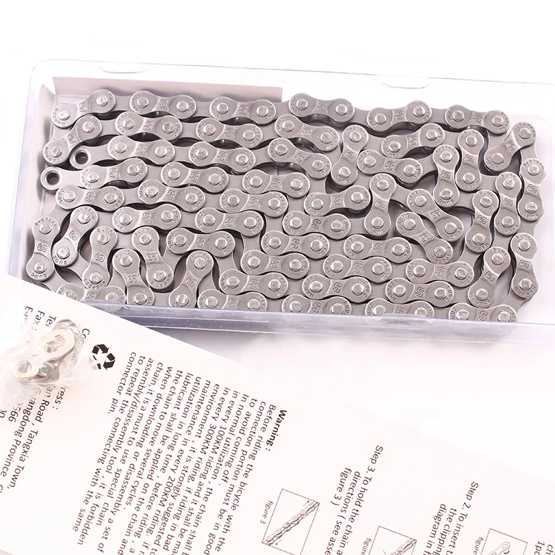 2021 High-quality authentic SUMC S82 3X8 8speed Silver MTB Mountain road Bike Chain guide for shimano groupset