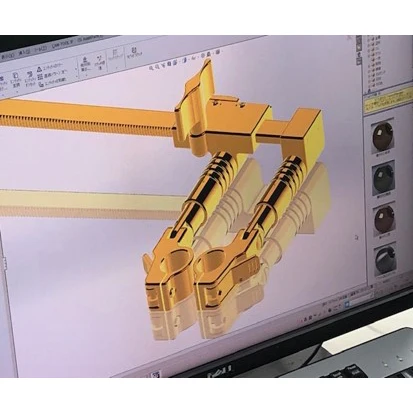 Solid works combine metal plastic products service graphic designers