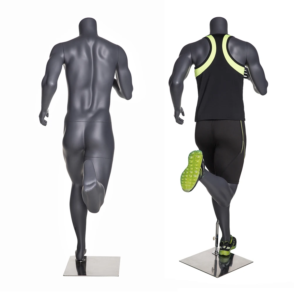 NI-4-H Wholesale Full Body Male Running Sports Suit Display Muscle Athletic Mannequin Fitness Mannequin