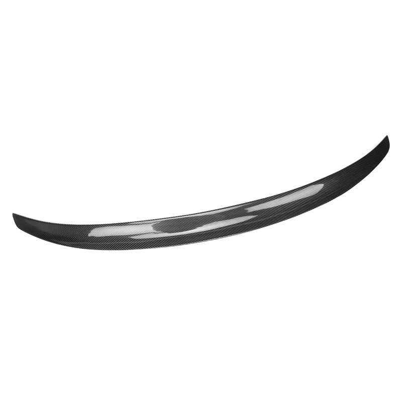 Carbon Fiber P Type Rear Trunk Lip Tail Wing Spoiler Ducktail For BMW 2014-2018 4 Series 420i 435i F82 M4 CS GTS Spoilers