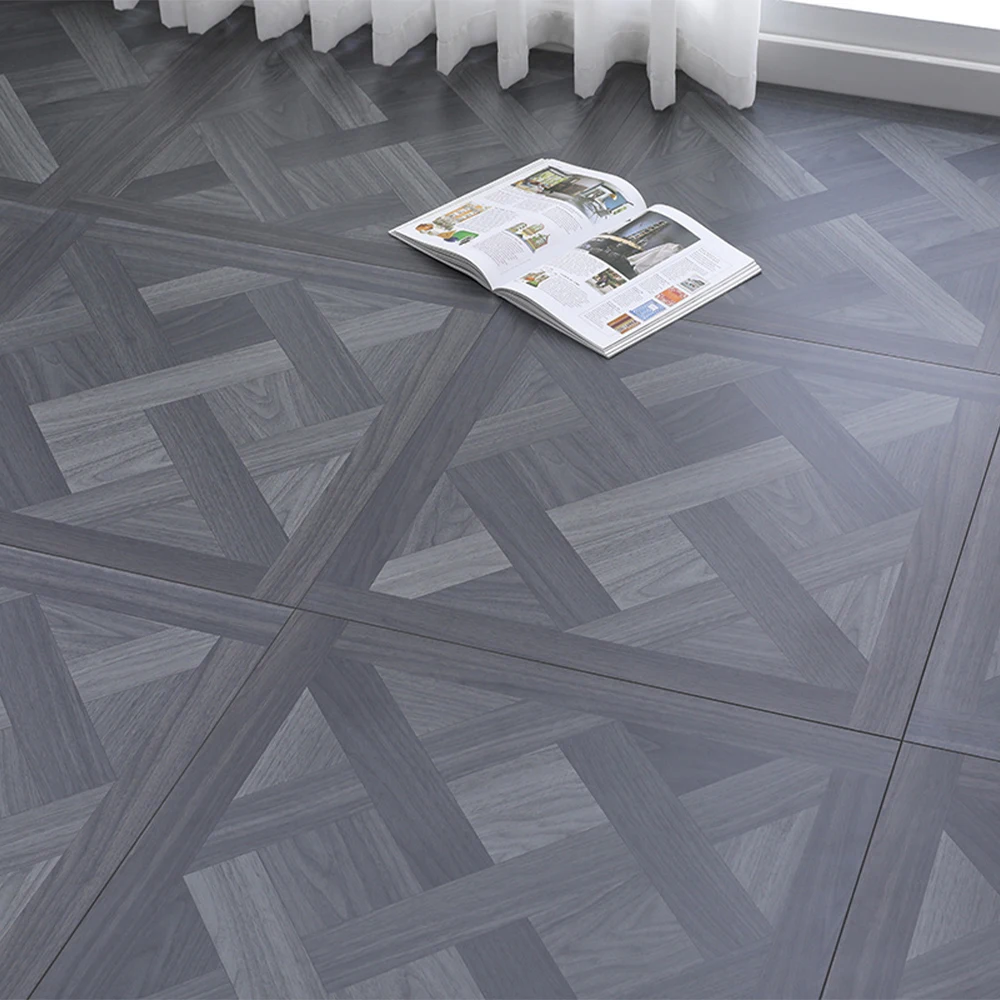 Factory Customized Pattern Easy Installation 7mm 8mm 10mm HDF AC5 Fireproof Piso Laminado Laminate German Parquet Wood Flooring