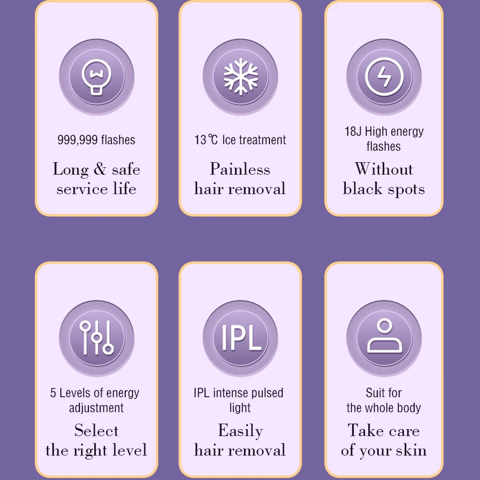 Good Selling Handheld Painless Hair Remover For Women&men Ipl Hair Removal Device At Home