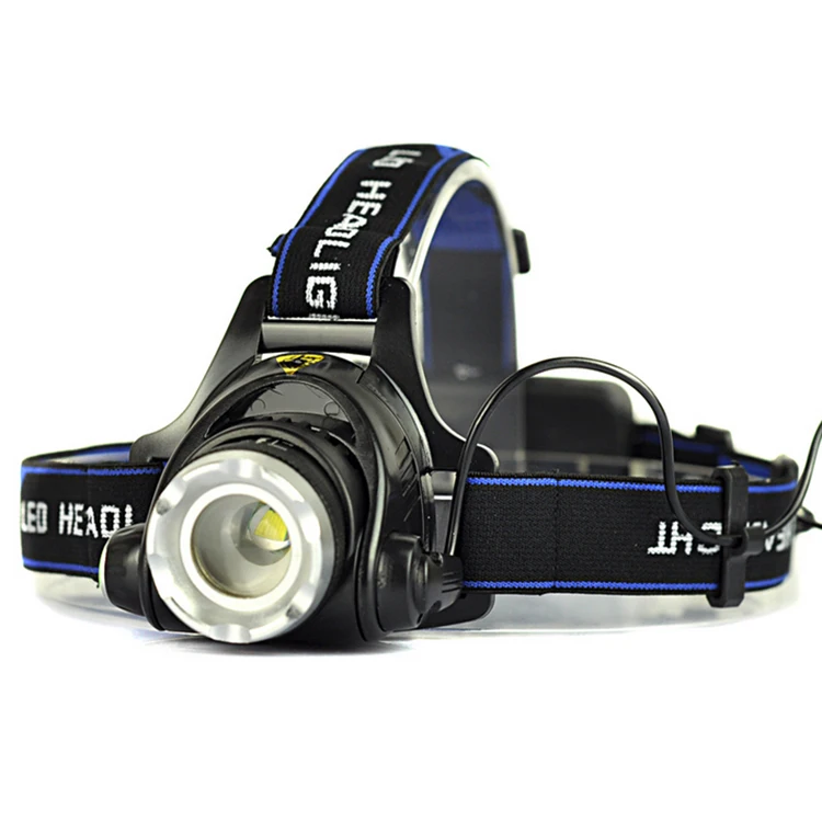 LED headlamp fishing headlight 3 modes Zoom able lamp Waterproof Head T6 Torch flashlight Head lamp camping