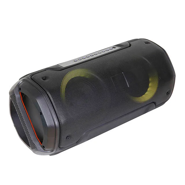 portable wireless speaker karaoke system dual 6.5 inch active speakers with j-jbl light
