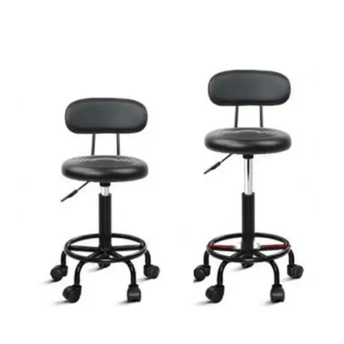
Hairdressing Backrest Hydraulic Height pu padded hair Salon beauty Stool chair Swivel 
