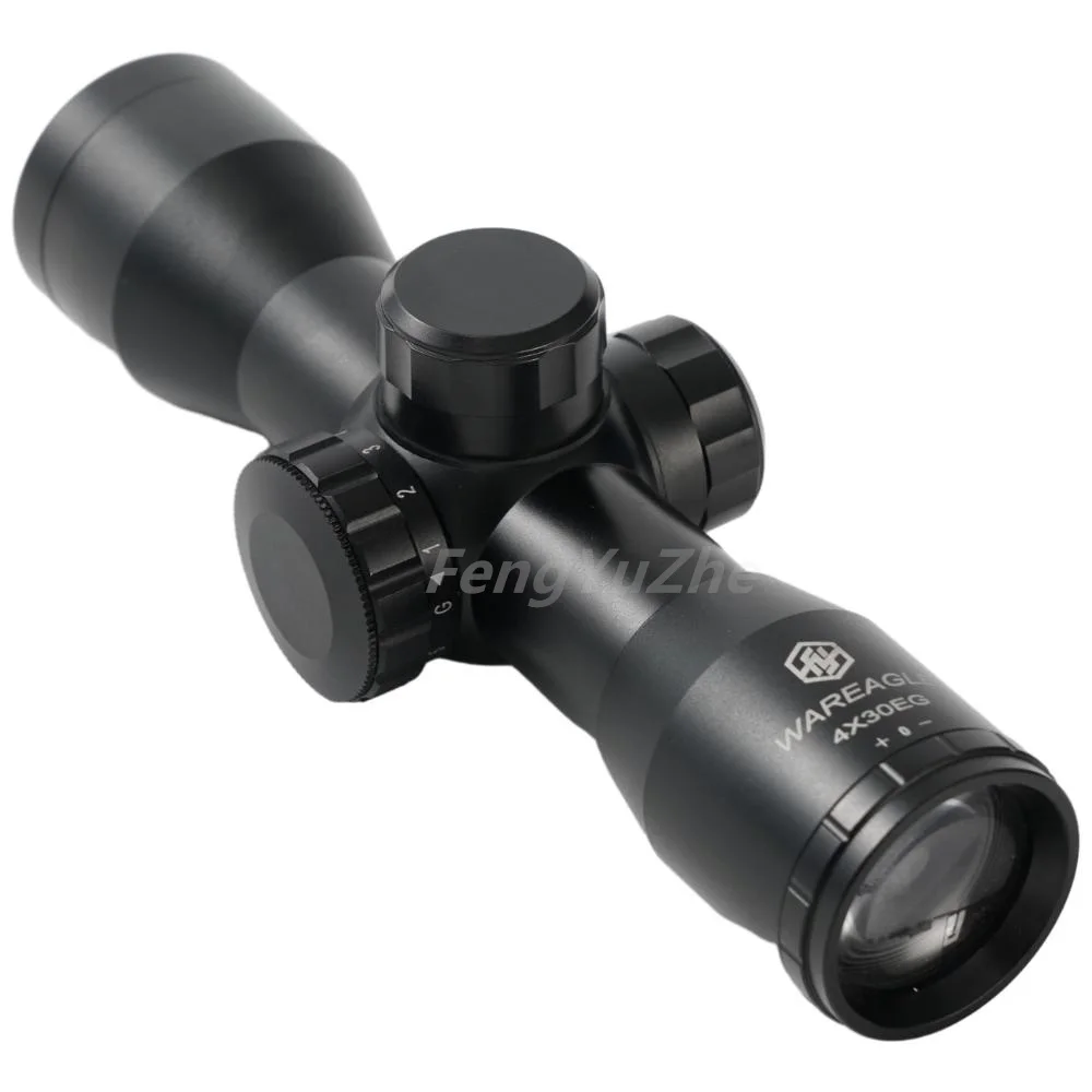 WAREAGLE 4X30 Rangefinder Reticle Scopes Compact Tactical Shooting Hunting Scope Tactical Sight Outdoor sport hunting scope