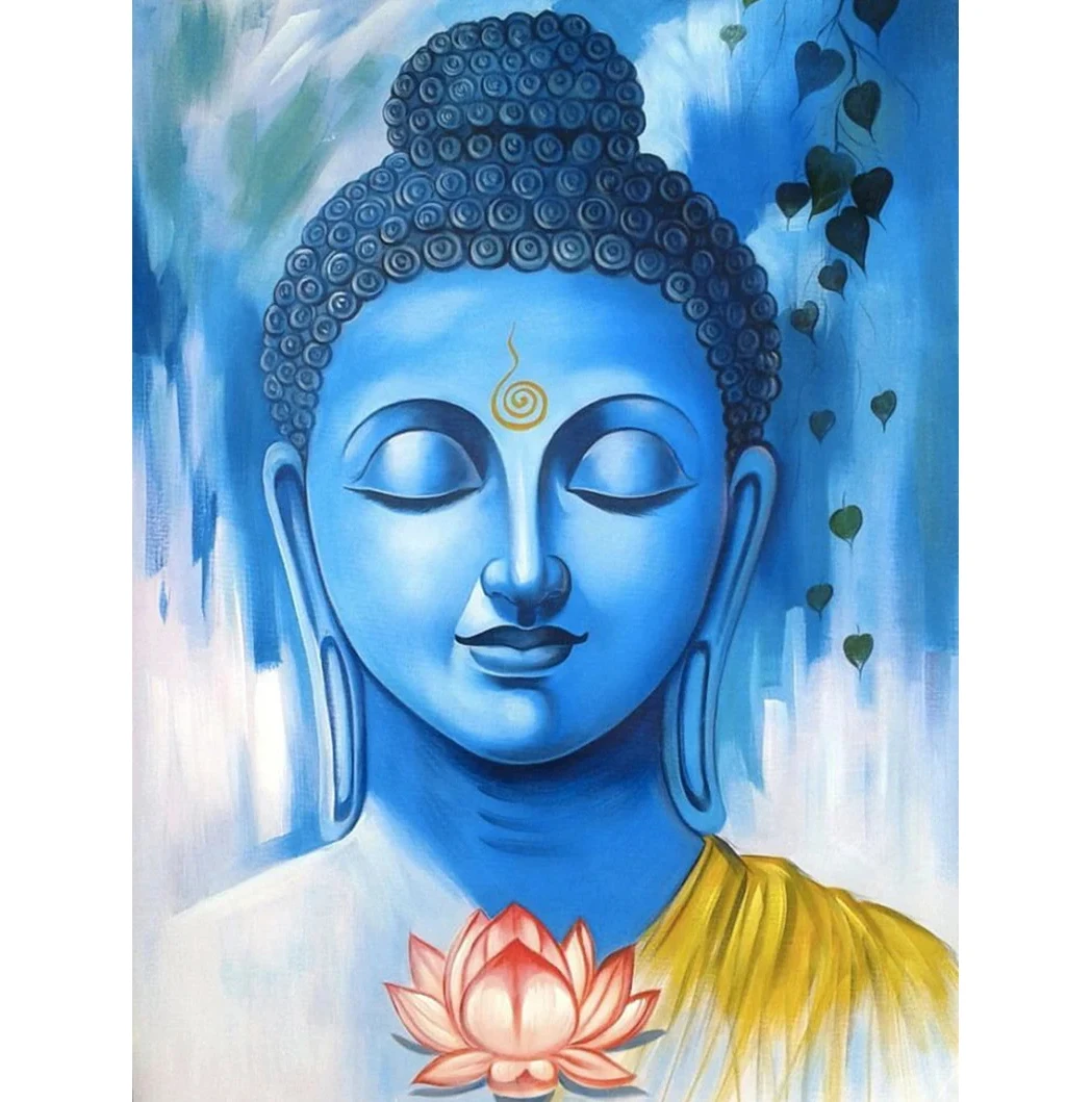 LS Buddha statue diamond embroidery kits DIY full drill diamond painting religious Paint with Diamonds Art Tree DIY Full drill