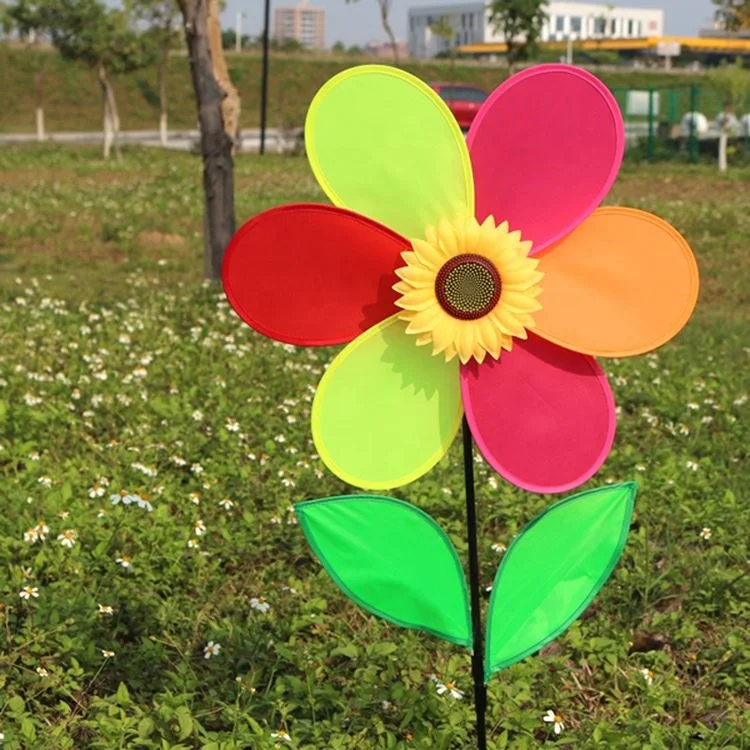 Outdoor Garden Plastic Spinning Cheap Kids Interesting Decorate Small Windmill Toys For