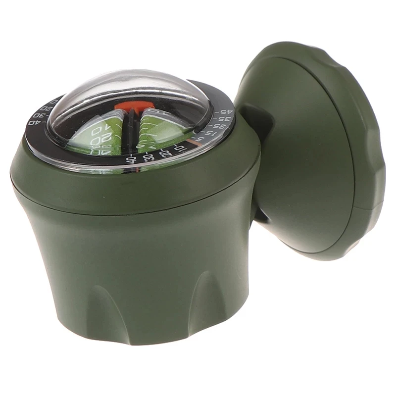 Outdoor Multifunction Car Inclinometer Angle Slope Meter Balancer Measure Equipment Professional Car Compass Accessories