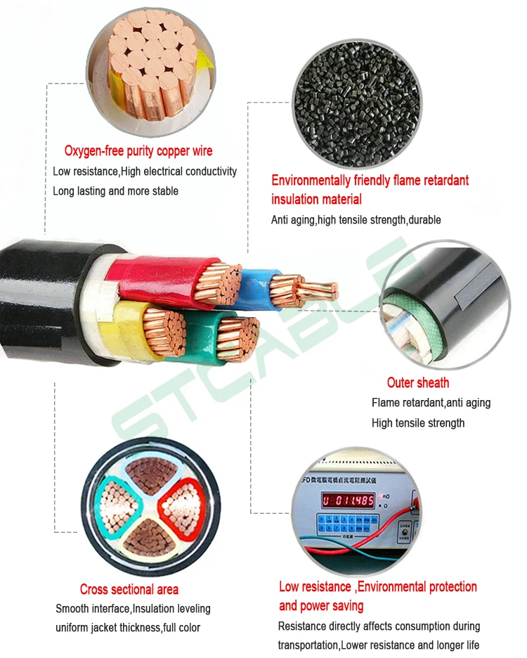 Cables 0,6/1 kV N2XOH