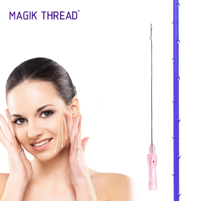 Magik Thread CE Marked barbed fios de  Pdo Thread manufacture Lifting pdo for face lift