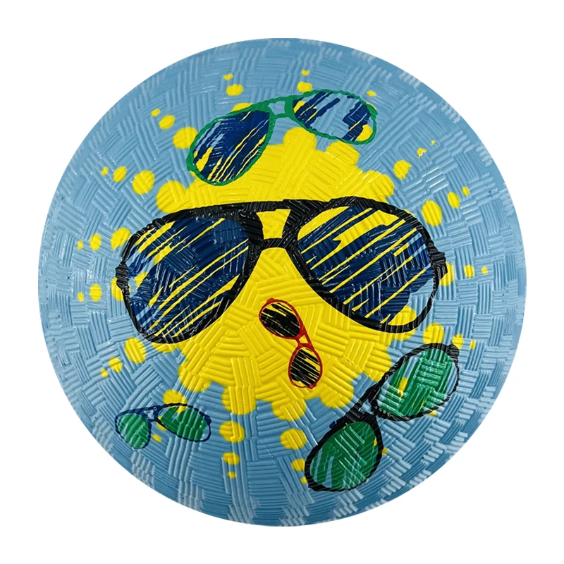 8.5inch Rubber Dodge Ball Colorful Playground balls