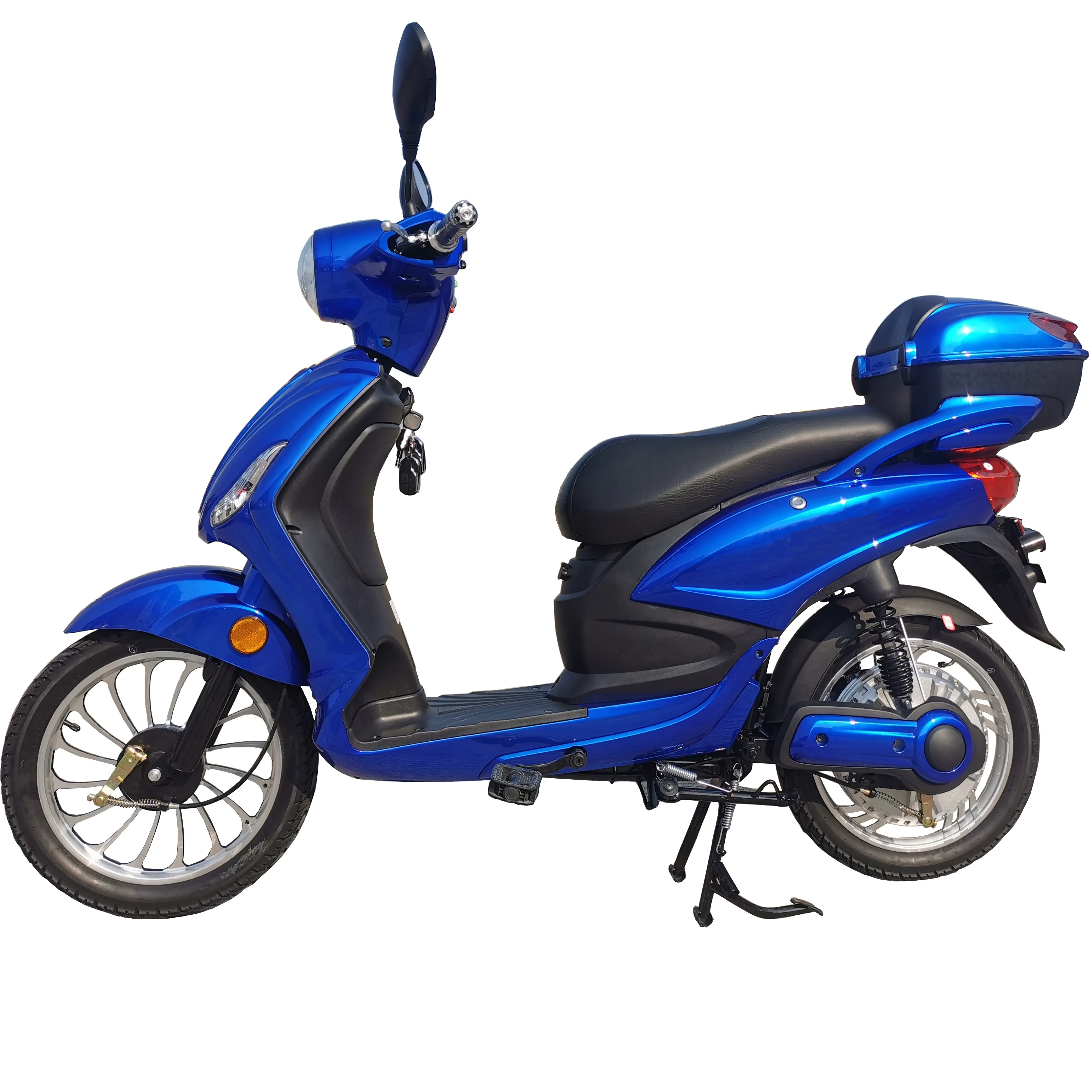 Cheaper High Speed EEC Electric Scooter 48V 20AH 500w 1000w 1500w  Electric bike Motorcycle With pedals drum Brake