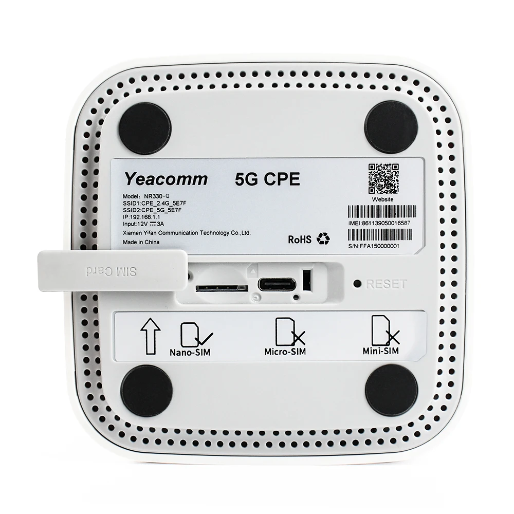 NR330 Yeacomm 5g USA T750  American IOT MVNO  4g LTE cell modem wifi router for RV