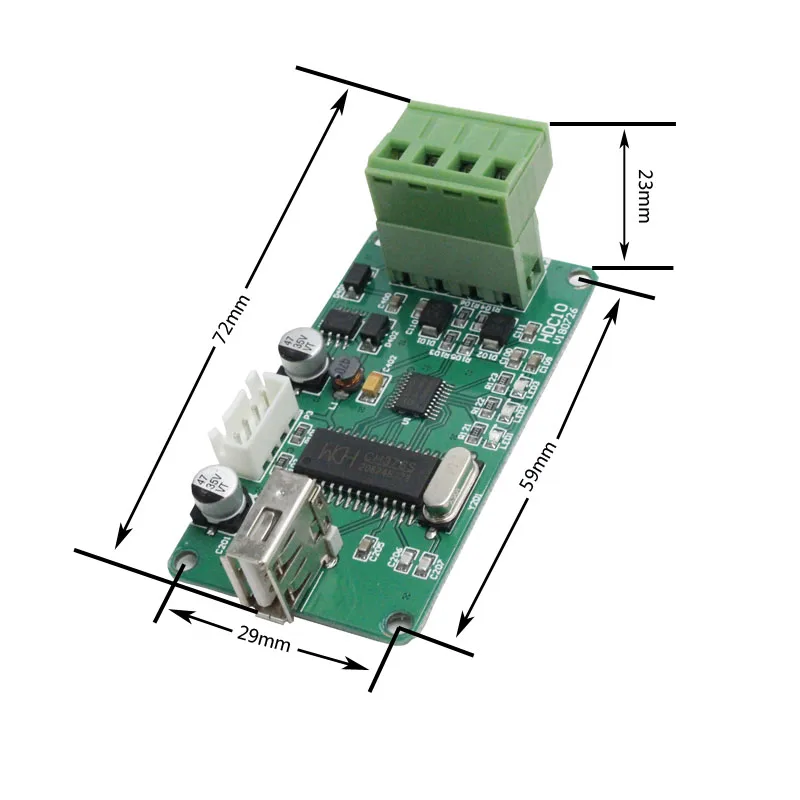 USB сканер штрих-кода или RFID-считыватель для Wiegand26/34/66 конвертер передачи