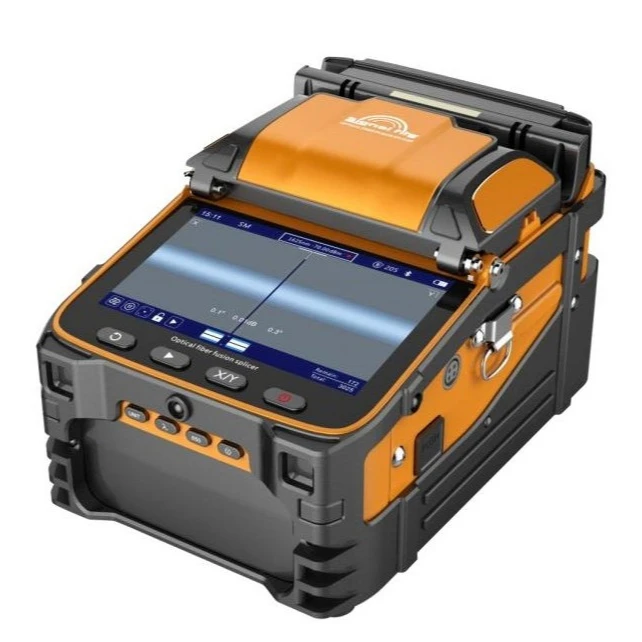 Optical fusion splicer Ai-9 for FTTH CCTV backbone networks Signal fire splicing machine fiber optic tools Ai-7C Ai-8C low price