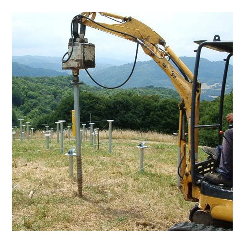 AS Ground Screw Pile Ground Anchor Greenhouse Pv Mounting Foundation Solar Ground Screw