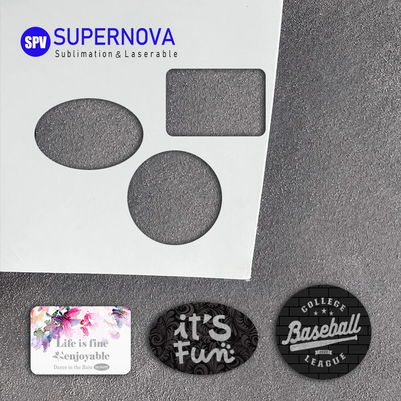 Wholesale Sublimation Blanks Printed Pu Leather Sheet Laserable Leatherette Laser Engraving