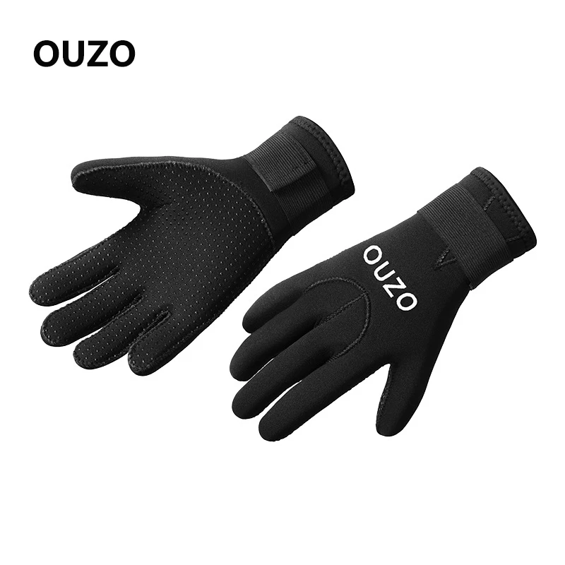 3mm diving Gloves warm, cold, skid and wear-resistant fishing diving materials swimming Gloves wholesale male manufacture