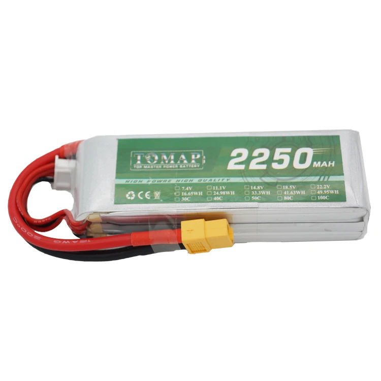 
Full capacity 853496 rc lipo battery 2200mah 3s 40c 11.1v for uav /drone /model aircraft 