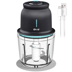 Прямая поставка от производителя 200W работающий батареи Amazon Горячие olrid 600ML Портативный Мясорубка Мини электрическая