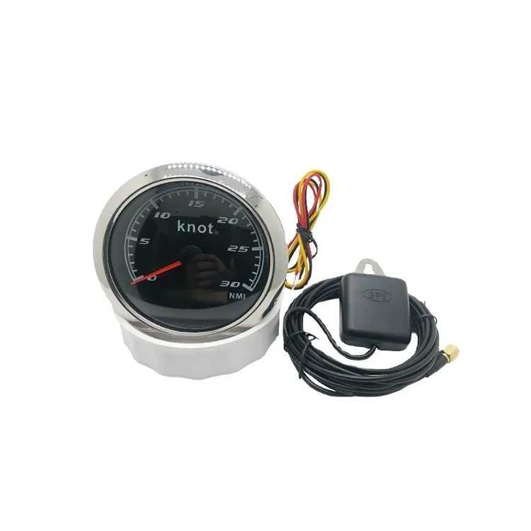 Датчик GPS CX8041 NMEA 2000, 85 мм, аналоговый, белый, со спидометром на 30 узелков и ЖК-дисплеем, датчик GPS